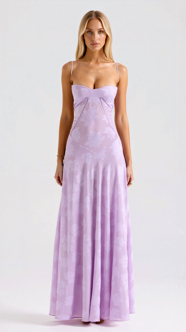 Beatrice | Women Wedding Guest Slip Maxi Dress