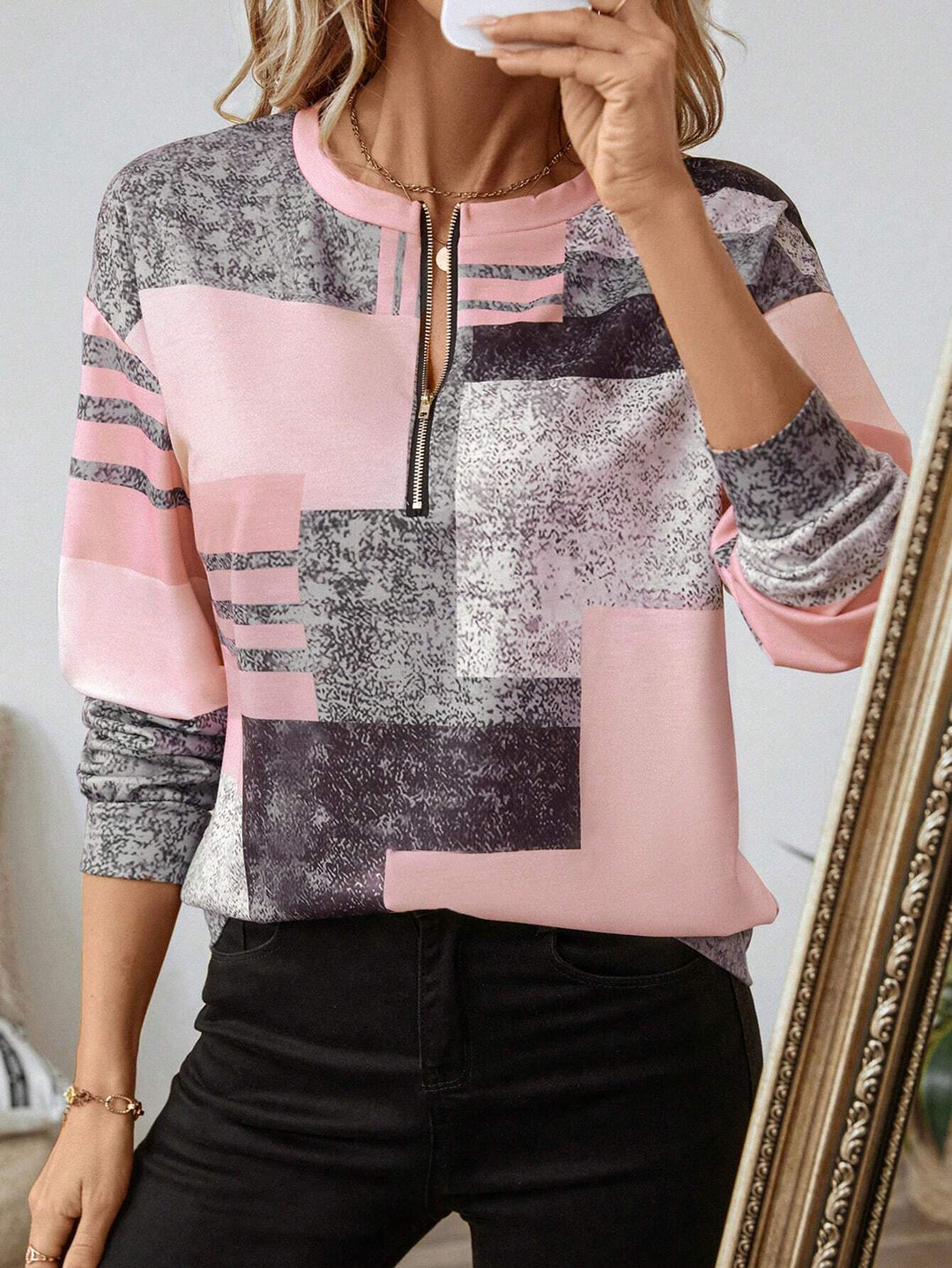 Oceane | Chic Vintage Sweatshirt