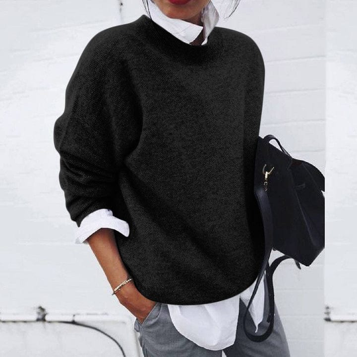 Daisy | Women’s Soft Round Neck Pullover Sweater