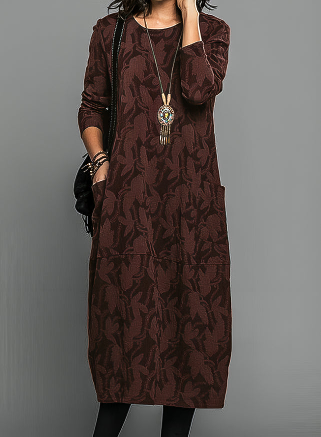 Fiona | Women Wedding Guest Printed Midi Dress