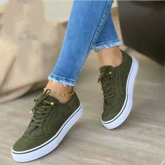 Maeva | Orthopedic Lace-up Sneakers