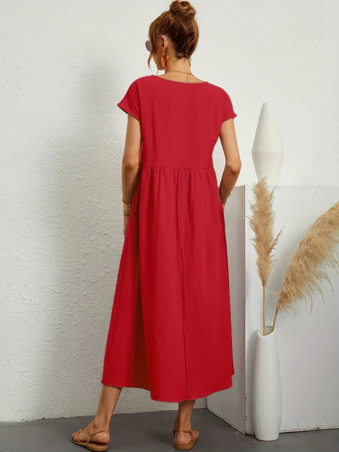 Seraphina | Effortless Elegance Cotton Dress