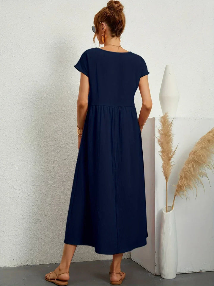 Seraphina | Effortless Elegance Cotton Dress