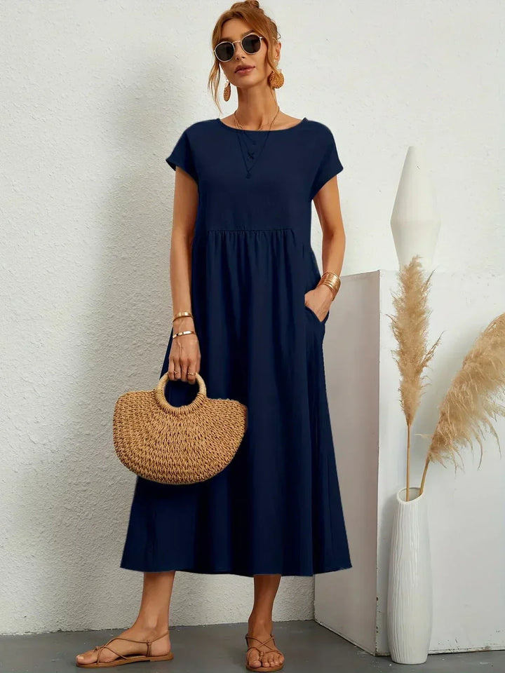 Seraphina | Effortless Elegance Cotton Dress