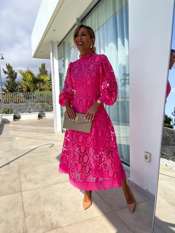 Stella | Women’s Summer Long Sleeve Evening Dress
