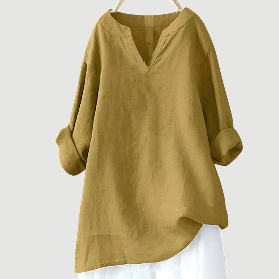 Serafina | Women’s V-Neck Relaxed Fit Blouse