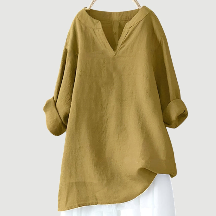 Serafina | Women’s V-Neck Relaxed Fit Blouse