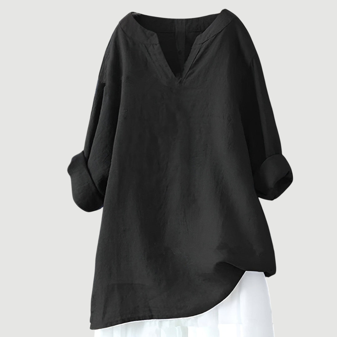 Serafina | Women’s V-Neck Relaxed Fit Blouse