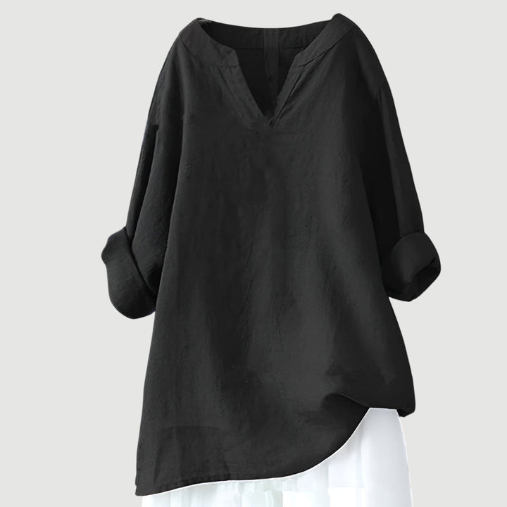Serafina | Women’s V-Neck Relaxed Fit Blouse